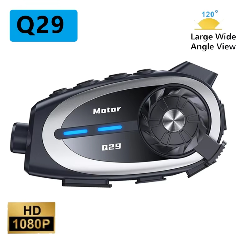 Helmet Communication System Camera - Q29 دراجة نارية خوذة الاتصال الداخلي