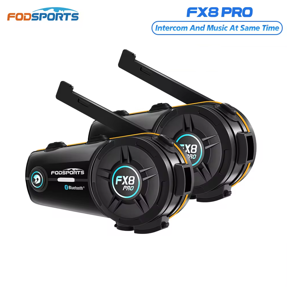 Bluetooth Headset Helmet 1000M - سماعة رأس بلوتوث للدراجات النارية Fodsports