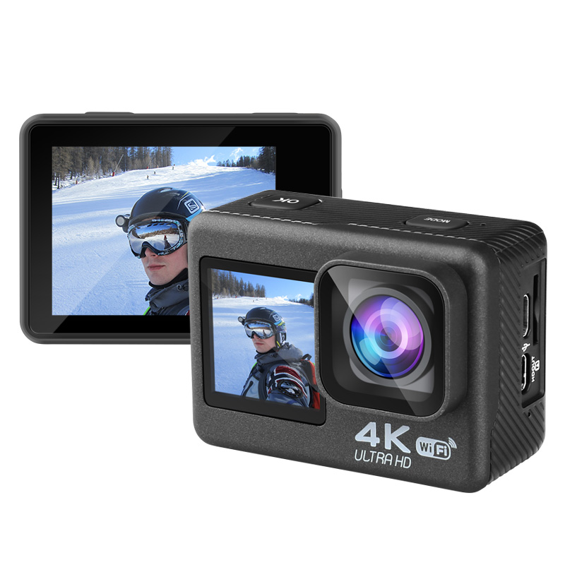 Helmet Camera 4K Wifi - كاميرا فائقة الدقة 4K تعمل بالواي