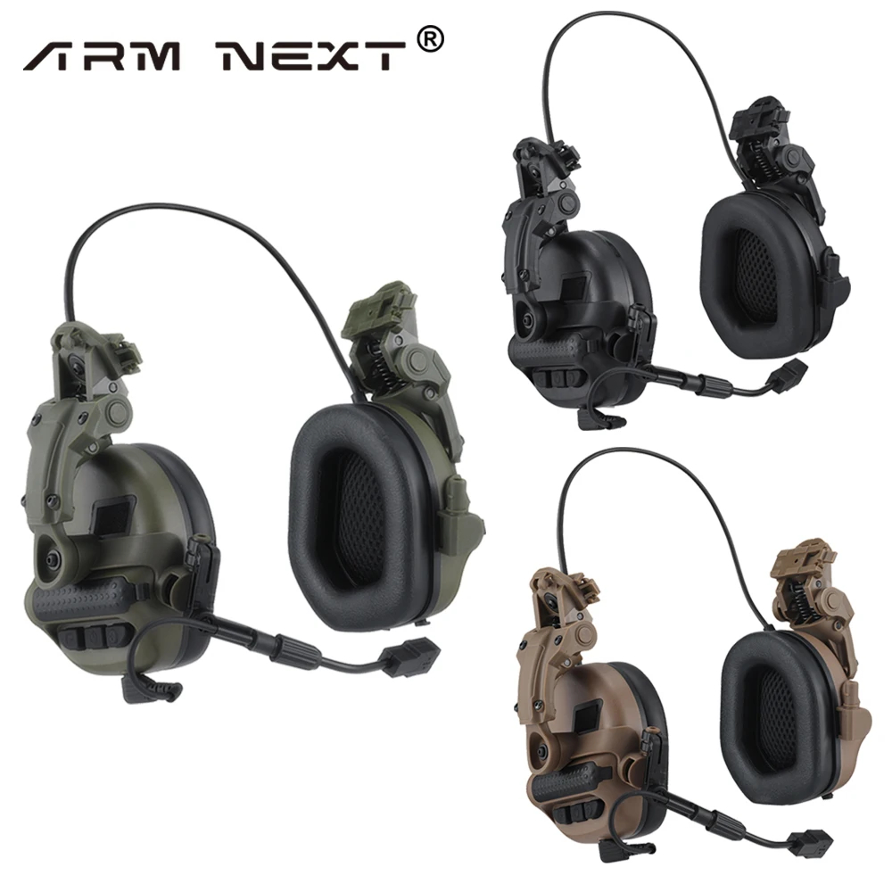 Helmet Headset Noise Cancellation - سماعات أذن تكتيكية ARM NEXT F30