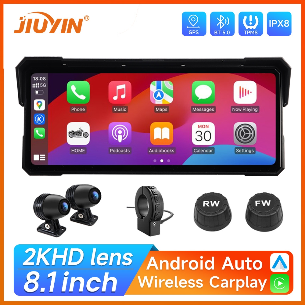 Motorcycle Gps Navigator Waterproof - مشغل وسائط متعددة للدراجات النارية بشاشة