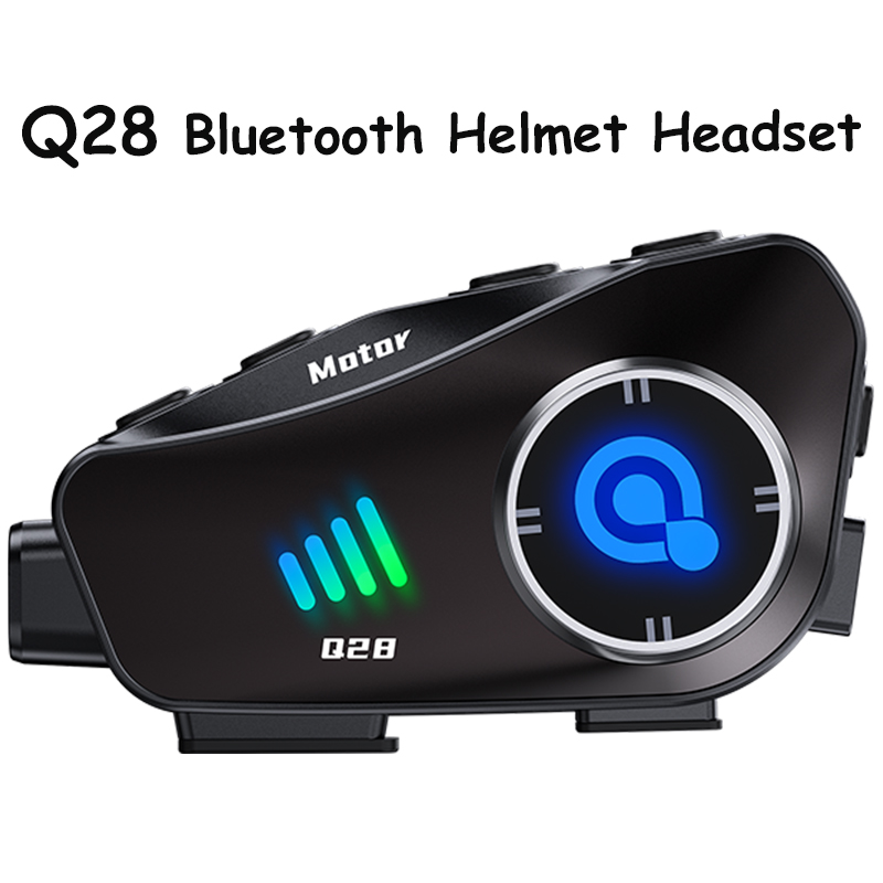 Helmet Communication System Camera - Q28 سماعة خوذة دراجة نارية بلوتوث