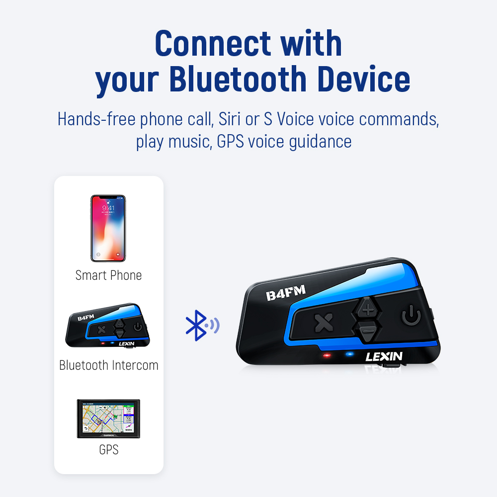 دراجات نارية انتركوم ، سماعات  - مراجعة Motorcycle Helmet Intercom 6 Rider وسعره