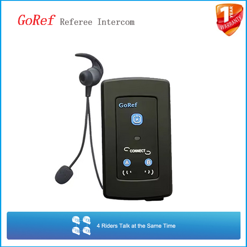 GoRef كرة القدم الحكم سماعة رأ - مراجعة Bluetooth Headset Helmet 1000M وسعره