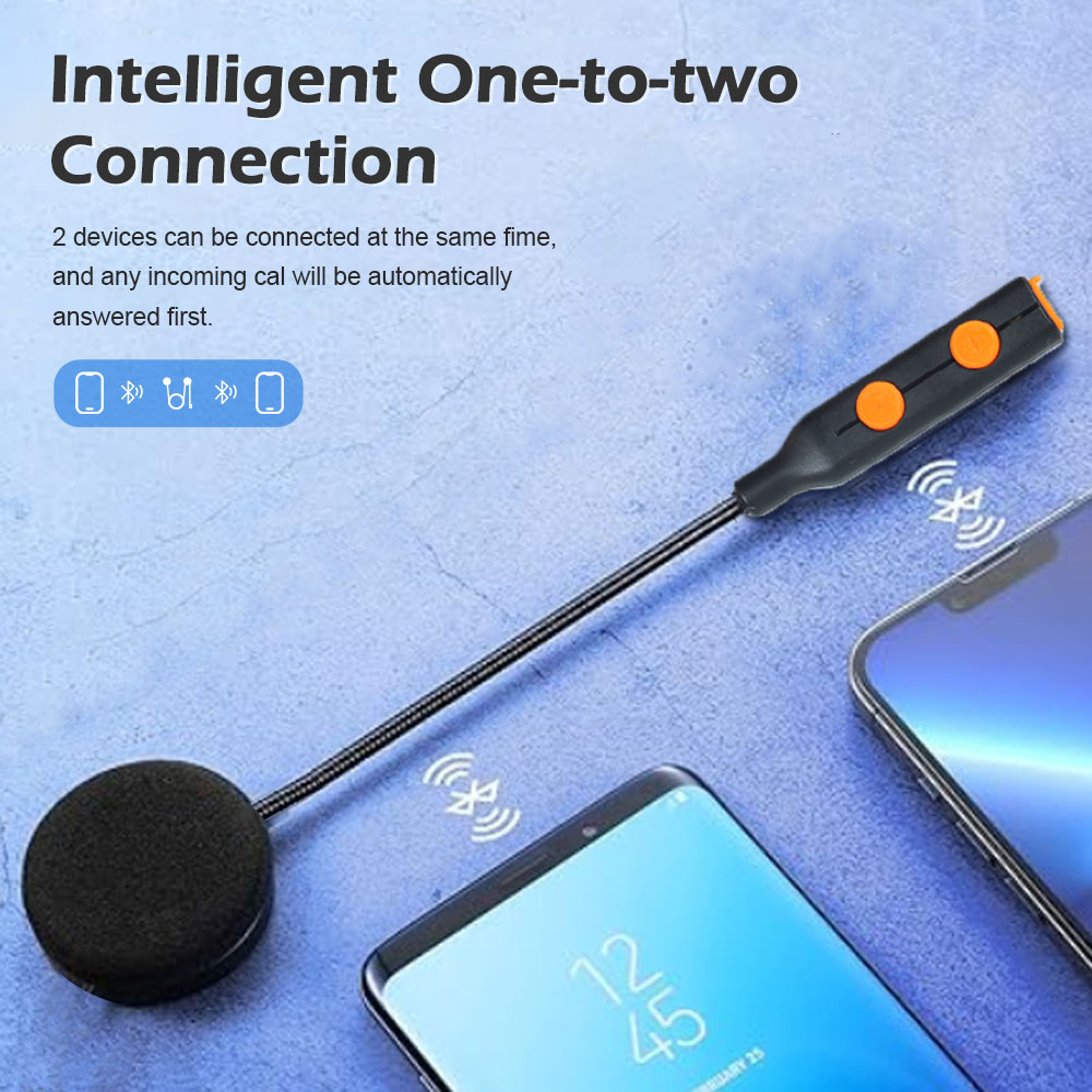 سماعة رأس بلوتوث 5.3 مقاومة لل - مراجعة Helmet Bluetooth Headset Waterproof وسعره