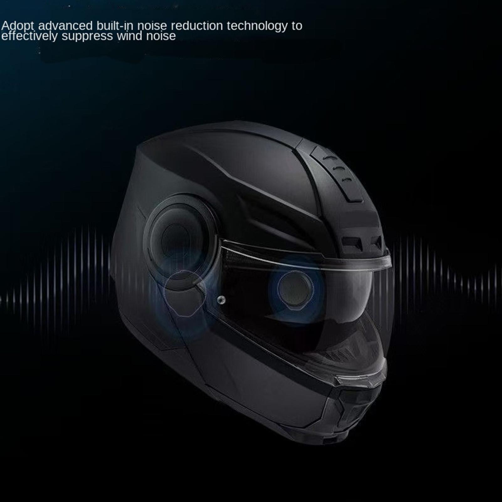 سماعات رأس لخوذة الدراجات النا - مراجعة Helmet Headset Noise Cancellation وسعره