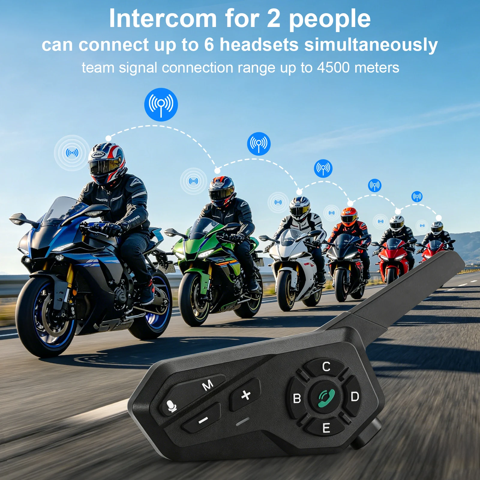 خوذة دراجة نارية جديدة X6 مع س - مراجعة Motorcycle Helmet Intercom 6 Rider وسعره