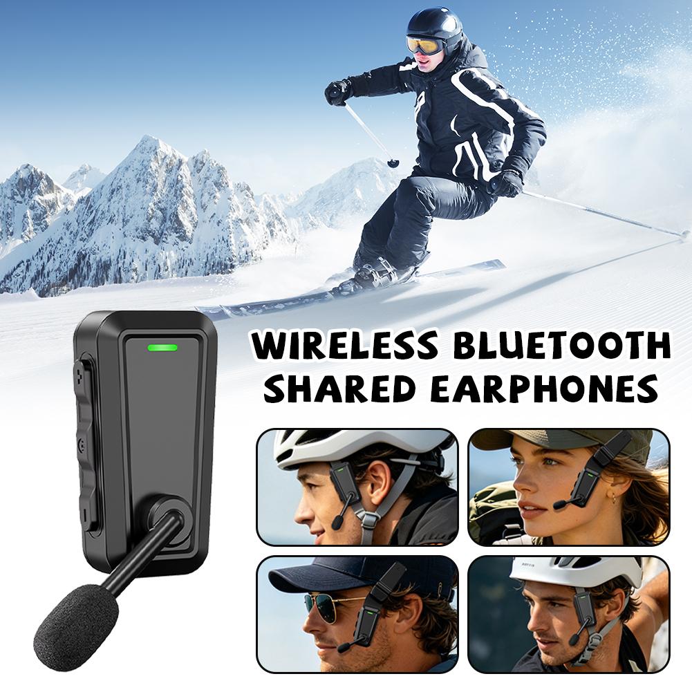 سماعة رأس لاسلكية للخوذة مع خا - مراجعة Helmet Headset Noise Cancellation وسعره