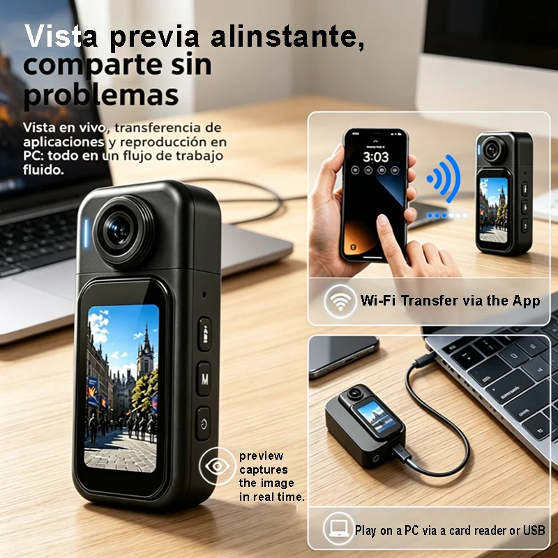 كاميرا رياضية صغيرة للاستخدام  - مراجعة Helmet Camera 4K Wifi وسعره