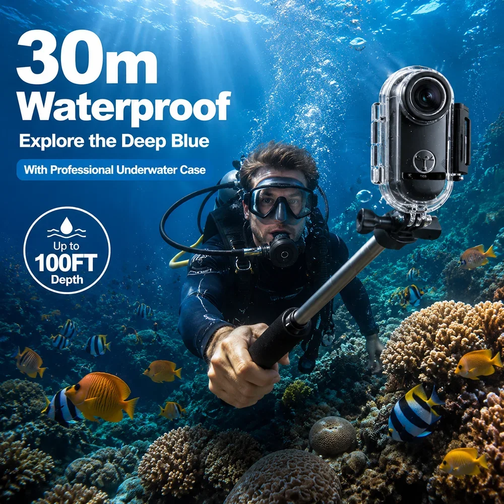 كاميرا أكشن مغناطيسية بدقة 4K/ - مراجعة Helmet Camera 4K Wifi وسعره