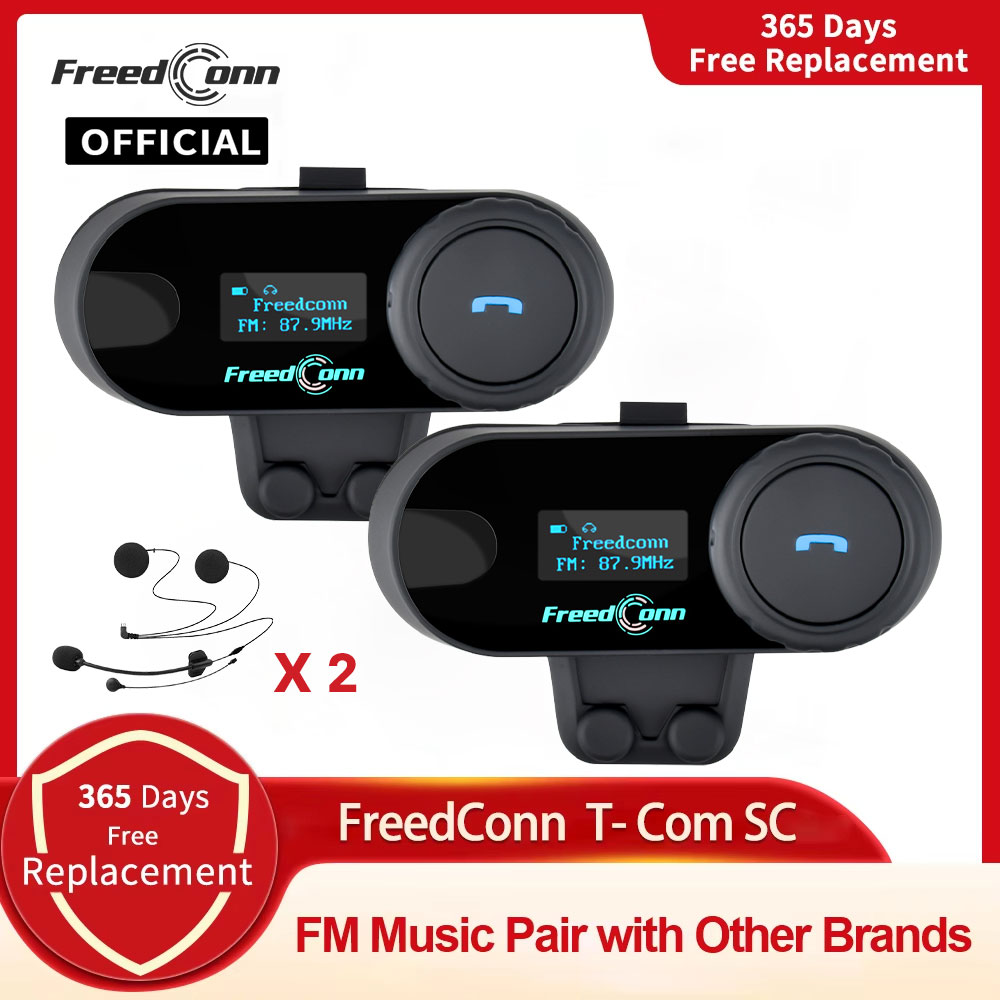 FreedConn بلوتوث دراجة نارية إ - مراجعة Motorcycle Intercom With Fm Radio وسعره