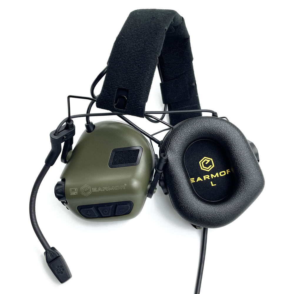 جديد EARMOR التكتيكية سماعة M3 - مراجعة Helmet Headset Noise Cancellation وسعره