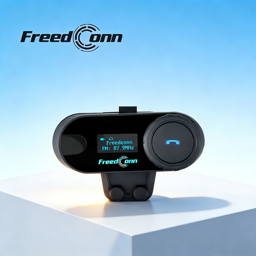 سماعة رأس بلوتوث للاتصال الداخ - مراجعة Motorcycle Intercom Mesh 2000M وسعره
