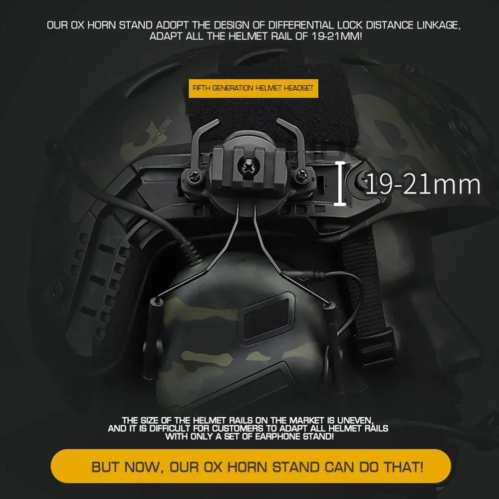 التكتيكية Gen5 سماعة غير قطف إ - مراجعة Helmet Headset Noise Cancellation وسعره
