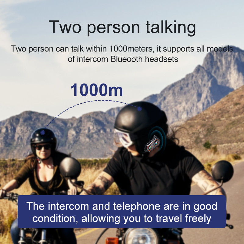 Y20 2X دراجة نارية خوذة سماعة  - مراجعة Helmet Bluetooth Headset Waterproof وسعره
