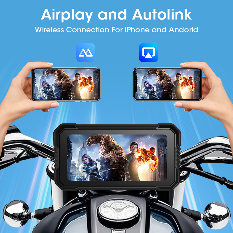 شاشة جانسايت مقاس 6.25 بوصة لل - مراجعة Motorcycle Gps Navigator Waterproof وسعره