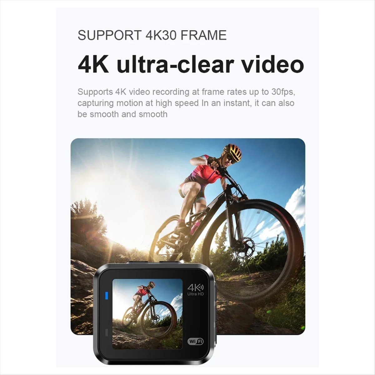كاميرا Goodidea بدقة 4K وسرعة  - مراجعة Helmet Camera 4K Wifi وسعره