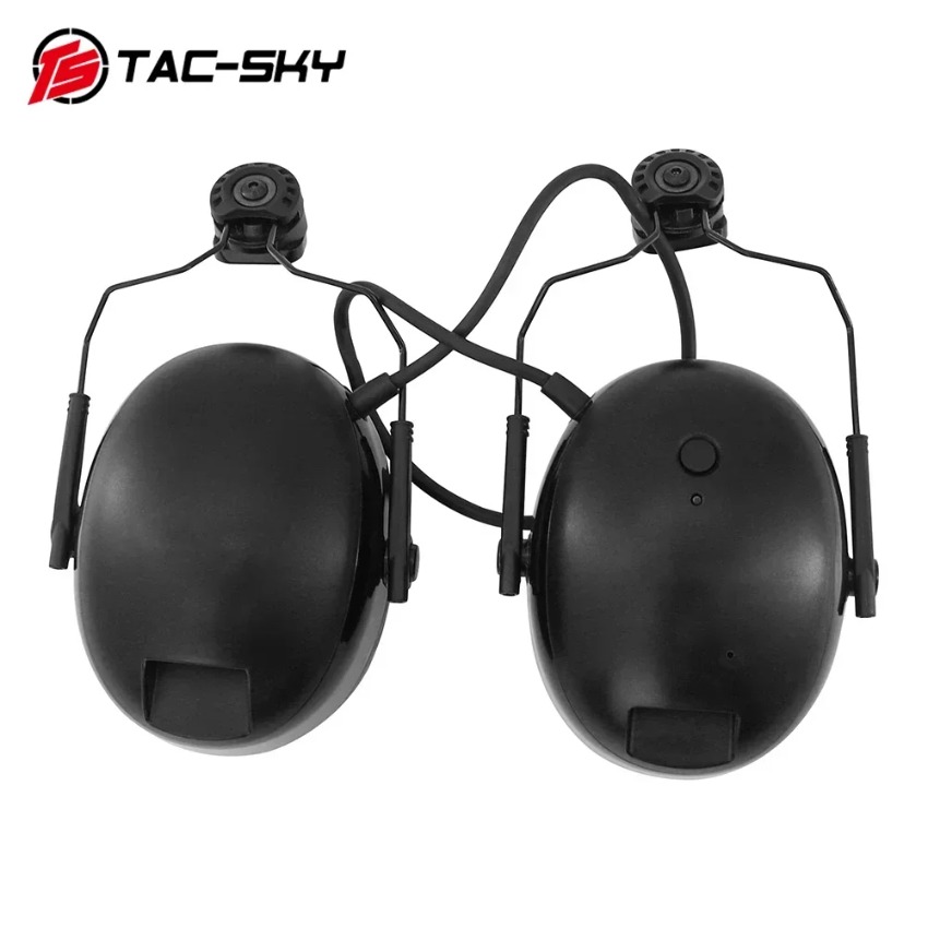 حامل سماعة رأس تكتيكي TS TAC-S - مراجعة Helmet Headset Noise Cancellation وسعره
