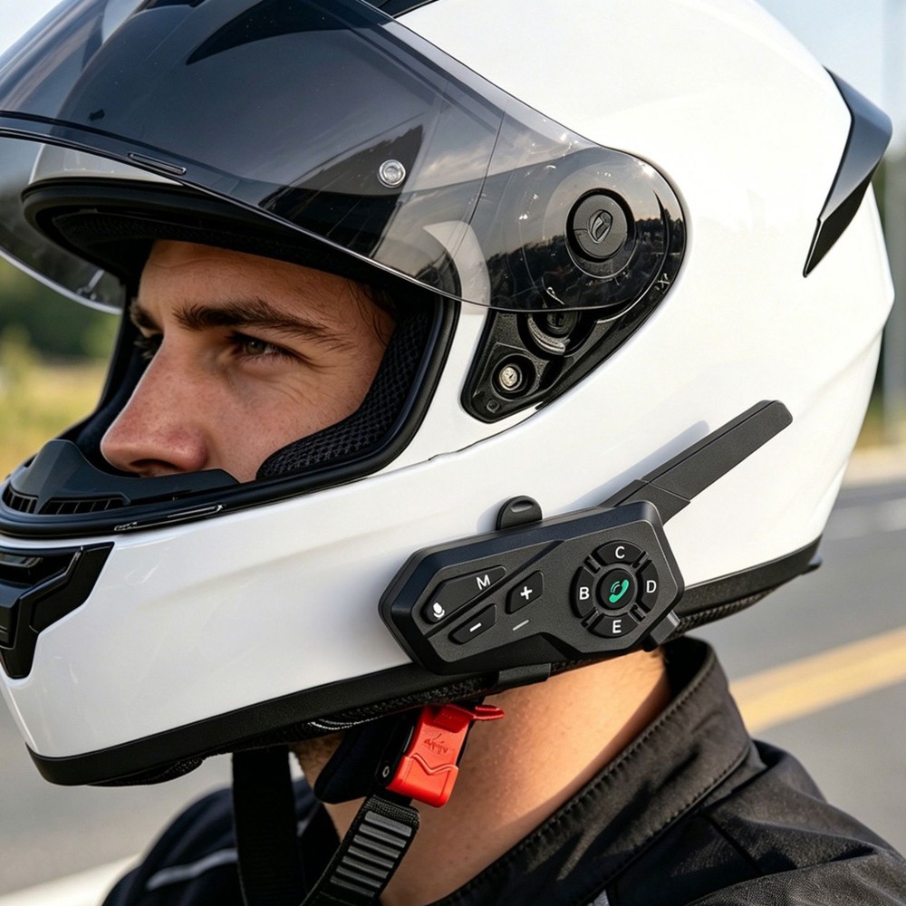 سماعة رأس للدراجات النارية X6  - مراجعة Motorcycle Helmet Intercom 6 Rider وسعره