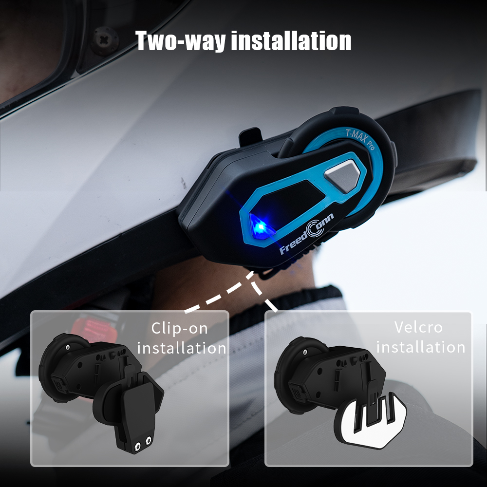 فريدكون-تي ماكس برو للدراجات ا - مراجعة Motorcycle Helmet Intercom 6 Rider وسعره