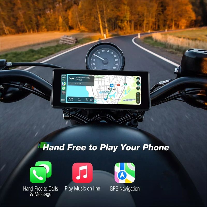 شاشة محمولة للدراجات النارية م - مراجعة Motorcycle Gps Navigator Waterproof وسعره