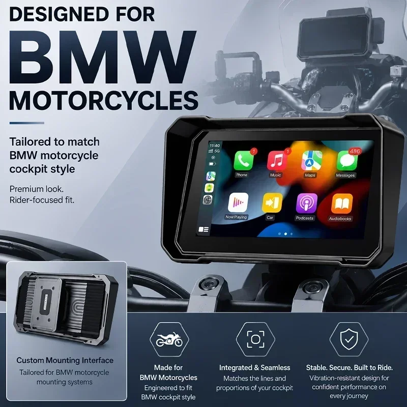 جهاز جانسايت المحمول مقاس 6.25 - مراجعة Motorcycle Gps Navigator Waterproof وسعره