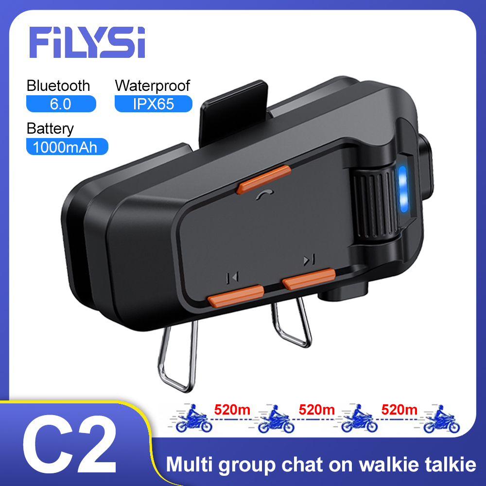 سماعة بلوتوث للدراجات النارية  - مراجعة Motorcycle Helmet Intercom 6 Rider وسعره