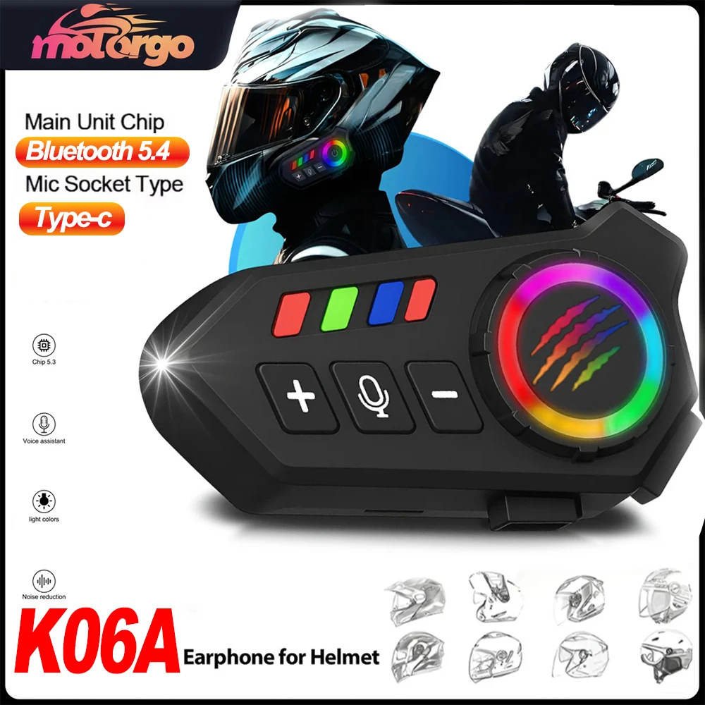 سماعة خوذة دراجة نارية ذكية مع - مراجعة Motorcycle Intercom With Fm Radio وسعره
