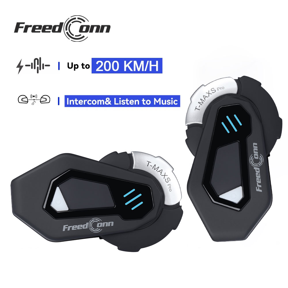 سماعات خوذة دراجات نارية Freed - مراجعة Motorcycle Helmet Intercom 6 Rider وسعره