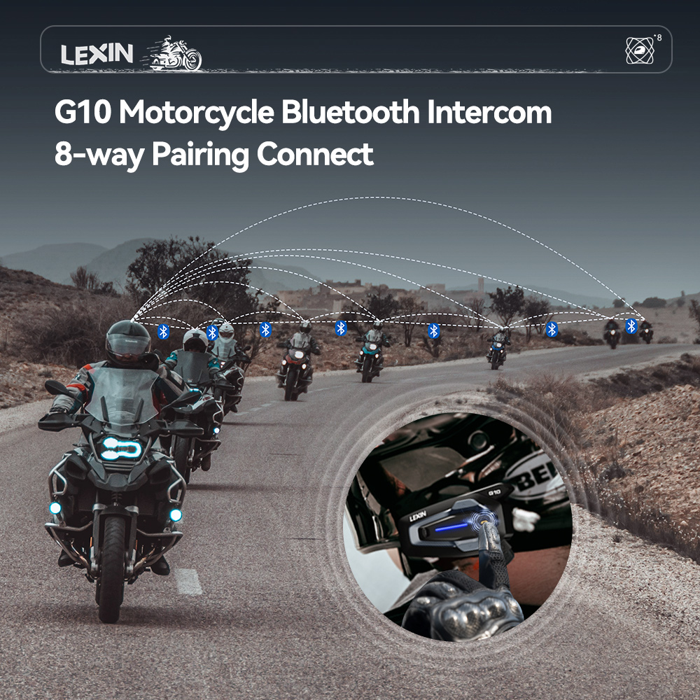 نظام الاتصال الداخلي للدراجات  - مراجعة Bluetooth Headset Helmet 1000M وسعره