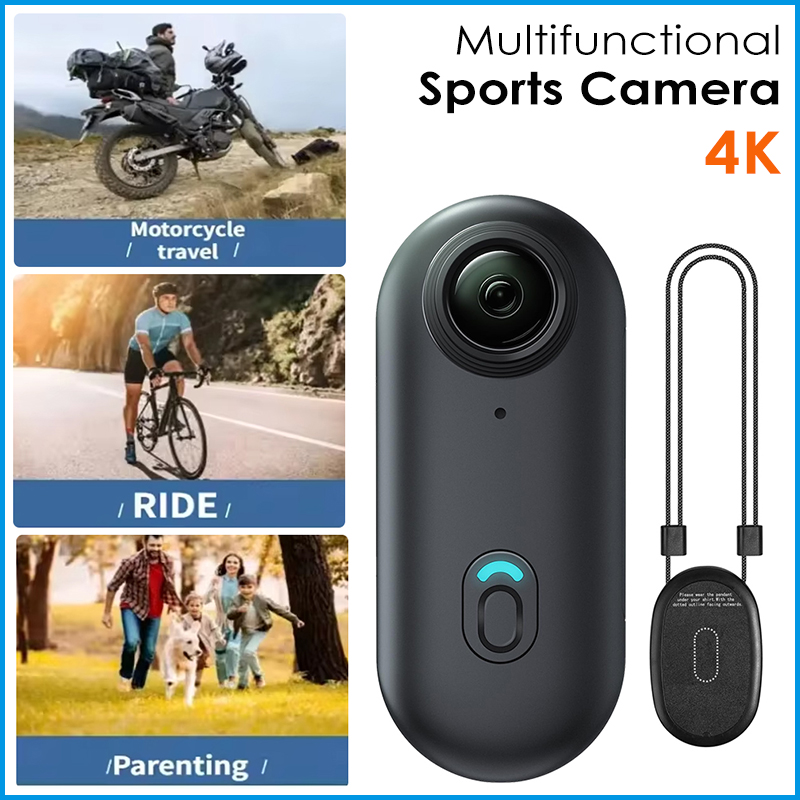 كاميرا رياضية خارجية 4K FHD 10 - مراجعة Helmet Communication System Camera وسعره