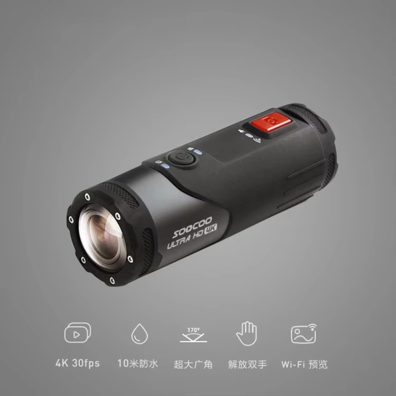 كاميرا أكشن 4K مقاومة للماء مع - مراجعة Helmet Camera 4K Wifi وسعره