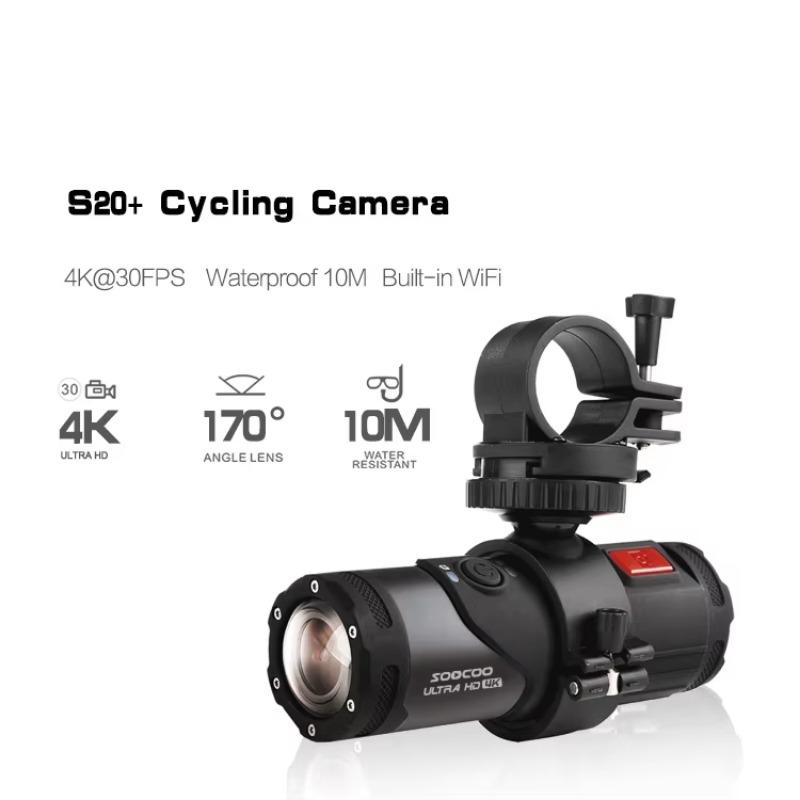كاميرا أكشن 4K مقاومة للماء مع - مراجعة Helmet Camera 4K Wifi وسعره