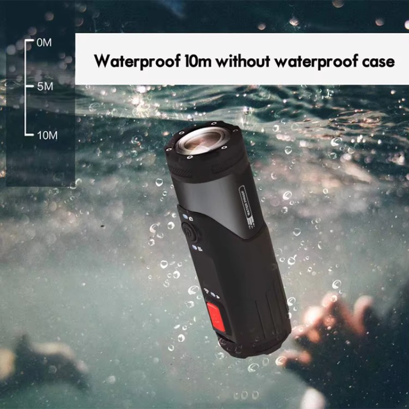 كاميرا أكشن 4K مقاومة للماء مع - مراجعة Helmet Camera 4K Wifi وسعره