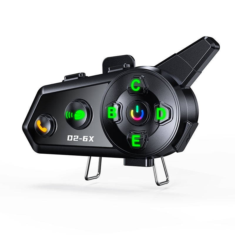 خوذة دراجة نارية بلوتوث إنتركو - مراجعة Motorcycle Helmet Intercom 6 Rider وسعره