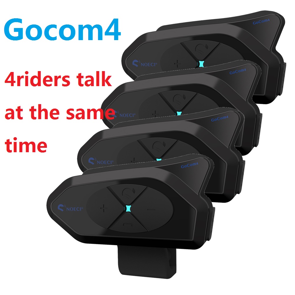 خوذة الاتصال الداخلي GOCOM4 مز - مراجعة Bluetooth Headset Helmet 1000M وسعره