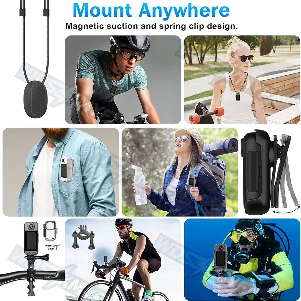 كاميرا أكشن 4K صغيرة الحجم 1.4 - مراجعة Helmet Camera 4K Wifi وسعره