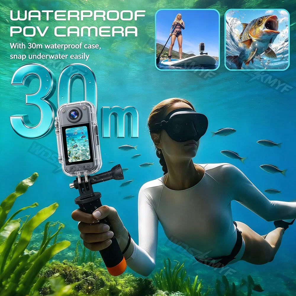كاميرا أكشن 4K صغيرة الحجم 1.4 - مراجعة Helmet Camera 4K Wifi وسعره