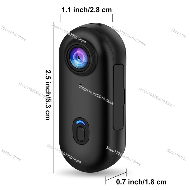 كاميرا أكشن مغناطيسية صغيرة بد - مراجعة Helmet Camera 4K Wifi وسعره