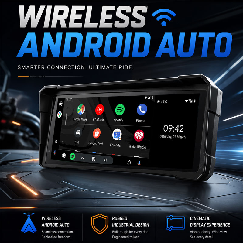 شاشة ملاحة GPS للدراجات الناري - مراجعة Motorcycle Gps Navigator Waterproof وسعره