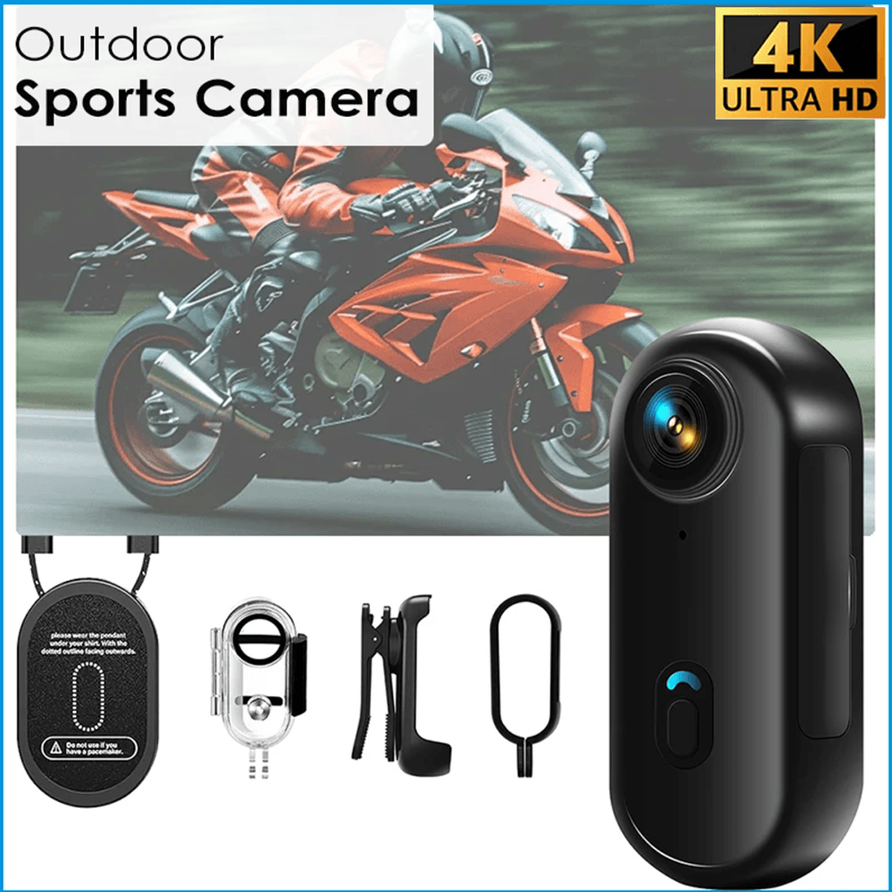 كاميرا أكشن صغيرة بدقة 4K مقاو - مراجعة Helmet Camera 4K Wifi وسعره