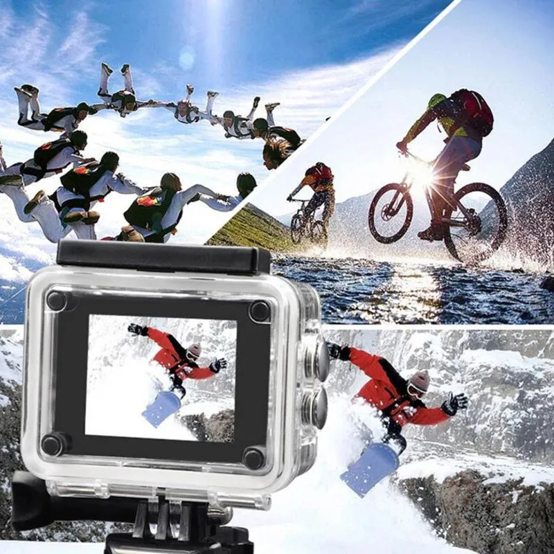 كاميرا الحركة 4K 1080P/30FPS W - مراجعة Helmet Camera 4K Wifi وسعره